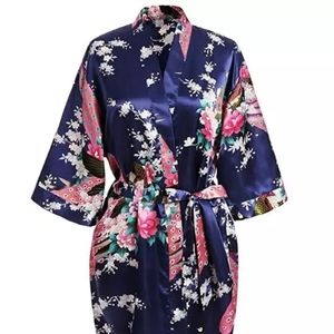 NWT Satin Floral Robes -Bridal Bridesmaid Wedding